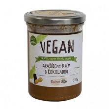 Vegan arašídový krém s čokoládou 390 g 