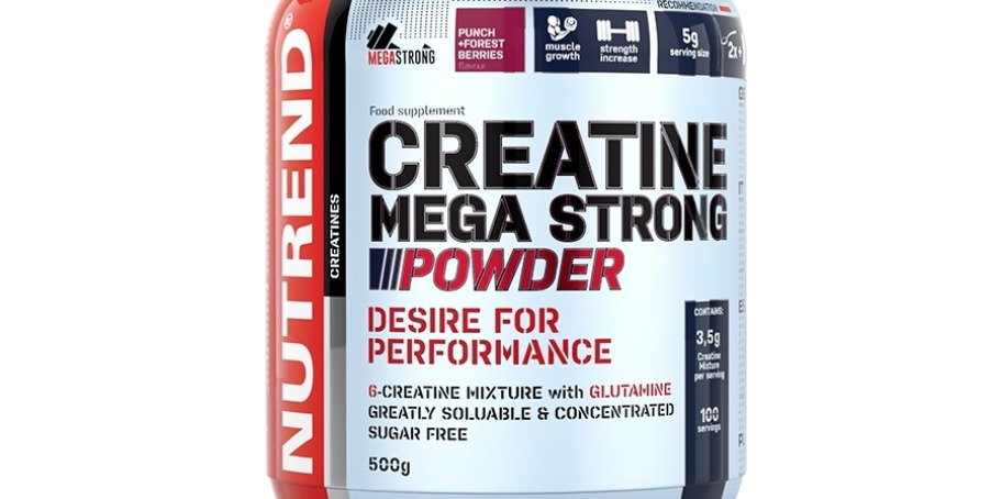 RECENZE: NUTREND - Creatine Mega Strong Powder