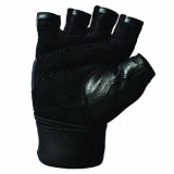 Fitness rukavice 1140 PRO s omotávkou - velikost S 