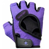 Fitness rukavice 139 dámské, bez omotávky, fialové - velikost S 