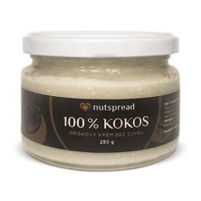 100% Kokosové máslo křupavé  250 g 