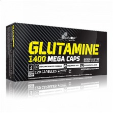 Glutamine Mega Caps 120 kapslí 