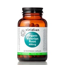 Organic Valerian Root 400mg 60 kapslí 