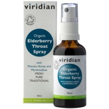 Organic Elderberry Throat Spray 50ml 
