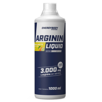 L-Arginine Liquid 1000 ml. - pomeranč-limetka 