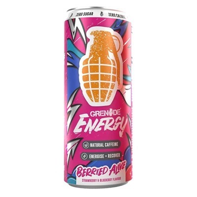 Energy 330 ml - strawberry & blueberry 