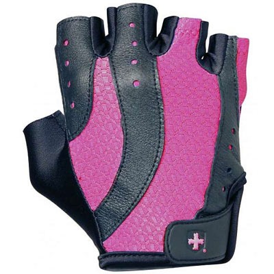Fitness rukavice 149 dámské black-pink - velikost L 