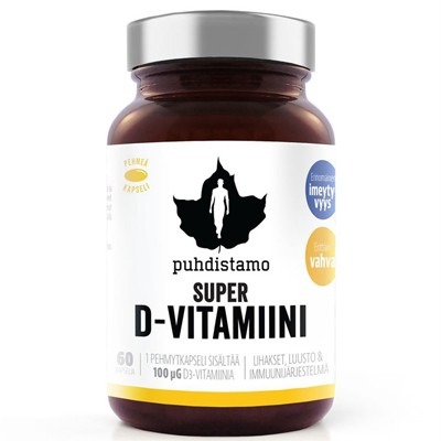 Super Vitamin D 4000iu 60 kapslí 