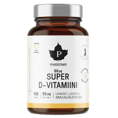 Super Vitamin D 2000iu 120 kapslí 